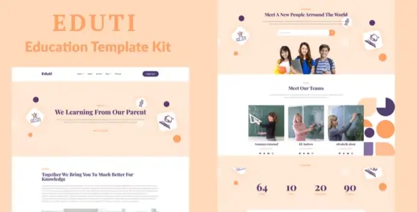 Eduti – Education Elementor Template Kit